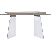Hall DKD Home Decor Transparent Light grey 120 x 40 x 76 cm
