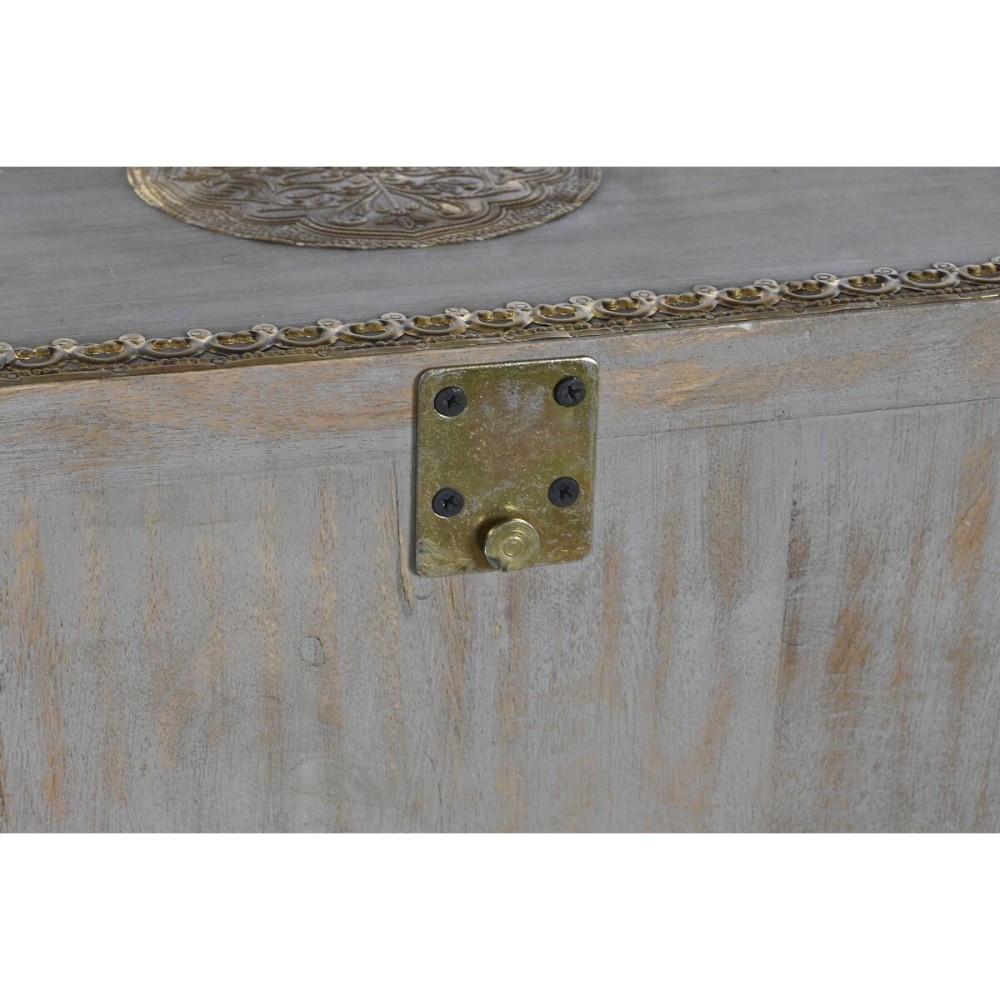 Hall DKD Home Decor White Grey Golden 80 x 30 x 96 cm Elephant