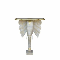 Hall DKD Home Decor White Grey Golden 80 x 30 x 96 cm Elephant