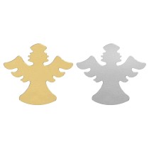 Christmas bauble DKD Home Decor Angel (2 Units)