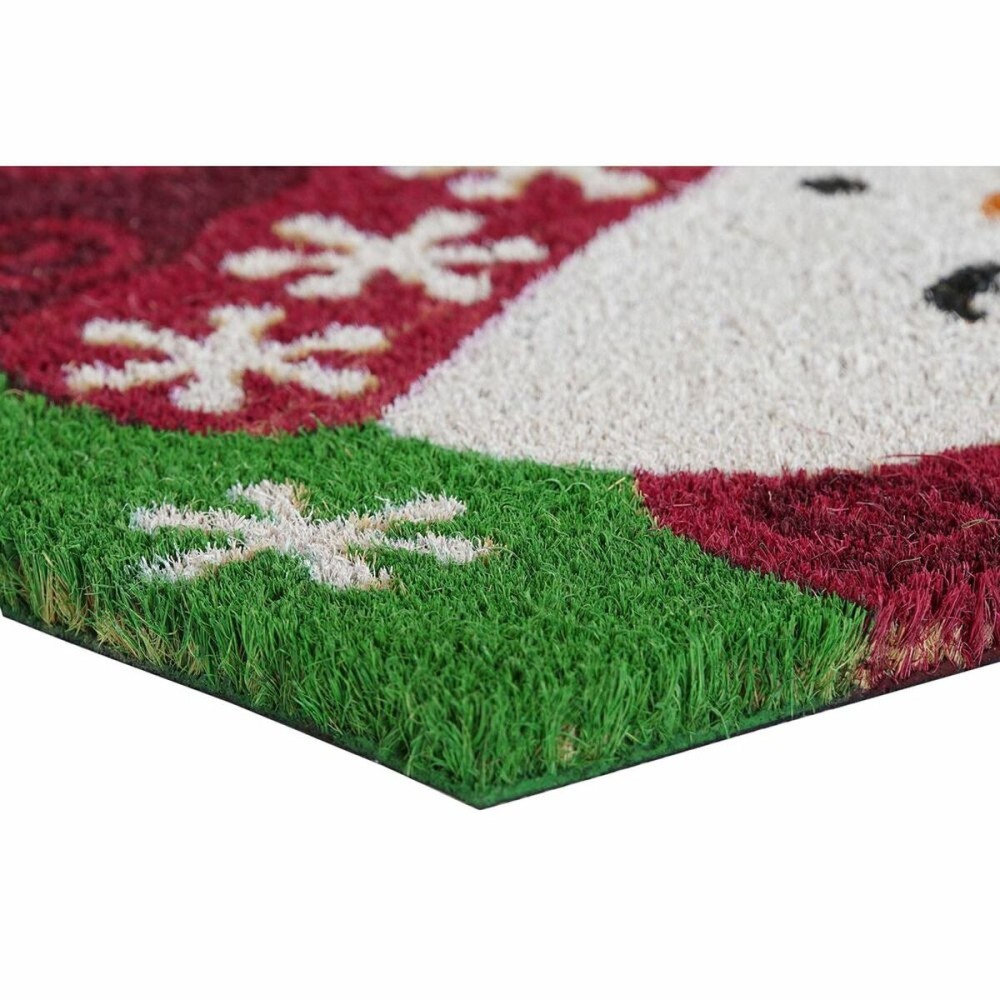 Fußmatte DKD Home Decor Weihnachten PVC Kokosnuss Faser (60 x 40 x 1,5 cm) (2 Stück)