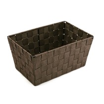 Multi-purpose basket Versa 20 x 15 x 30 cm Chocolate