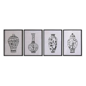 Cadre DKD Home Decor Verre Sapin 50 x 70 x 2,5 cm 50 x 2,5 x 70 cm