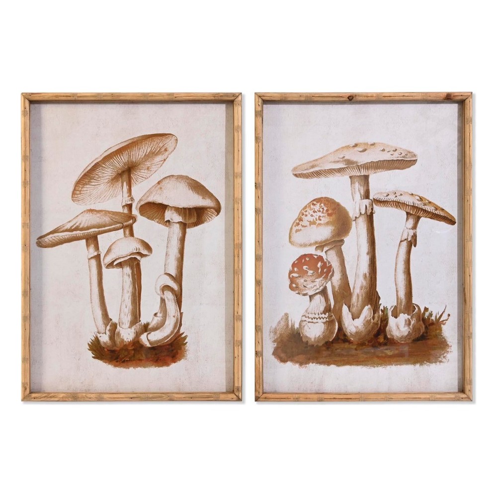 Bild DKD Home Decor Bambus Kristall 50 x 70 x 2,8 cm 50 x 2,8 x 70 cm