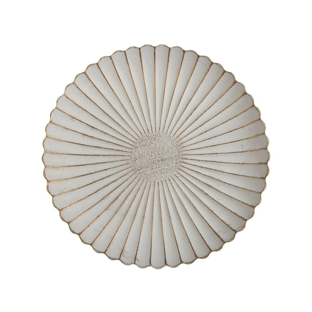 Tischdekoration Versa Shell B 3 cm Holz MDF