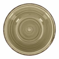 Salad Bowl Quid Vita Natura Ceramic Green (6 Units) (Pack 6x)