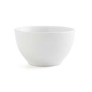 Bowl Quid Snow White Ceramic 510 ml (6 Units)