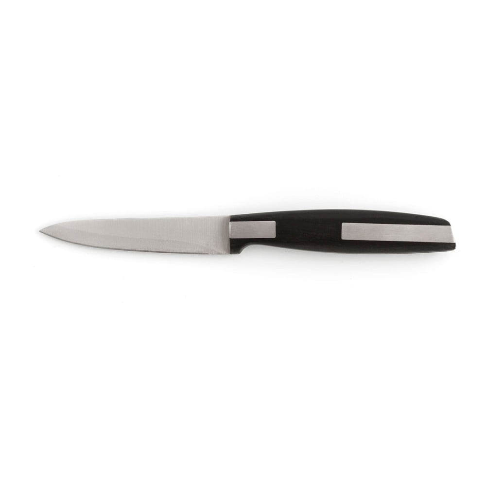 Gemüseschälmesser Quid Habitat Schwarz Metall 9 cm (12 Stück)