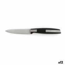 Vegetable Peeler Knife Quid Habitat Black Metal 9 cm (12 Units)