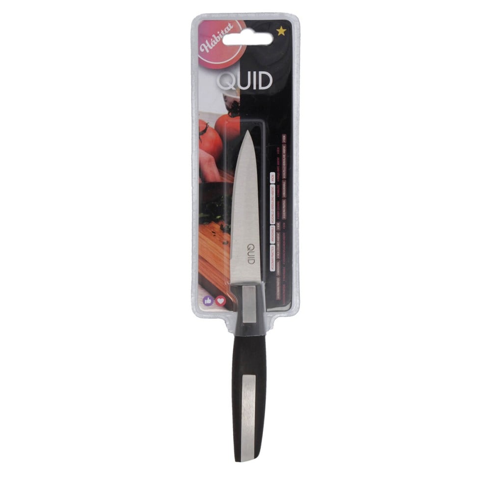 Gemüseschälmesser Quid Habitat Schwarz Metall 9 cm (12 Stück)