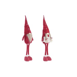 Deko-Figur DKD Home Decor Weihnachten Zwerg Polyester (22 x 10 x 73 cm) (2 Stück)