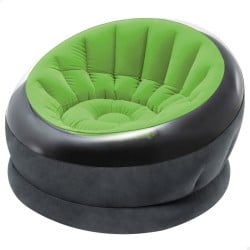 Fauteuil gonflable Intex Empire 112 x 109 x 60 cm Vert (3 Unités)