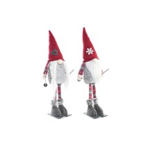 Deko-Figur DKD Home Decor Weihnachten Zwerg Polyester (16 x 12 x 46 cm) (2 Stück)