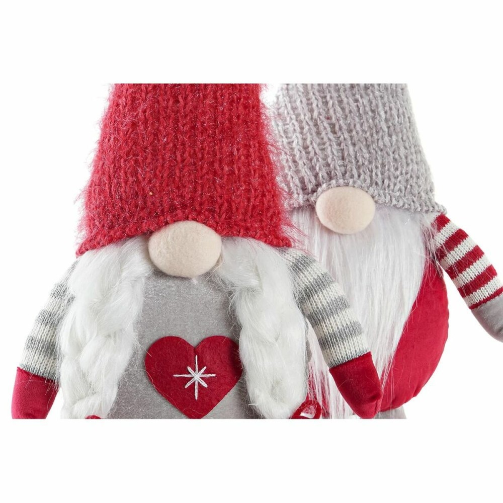 Figurine Décorative DKD Home Decor Noël Gnome Polyester (20 x 9 x 50 cm) (2 Unités)