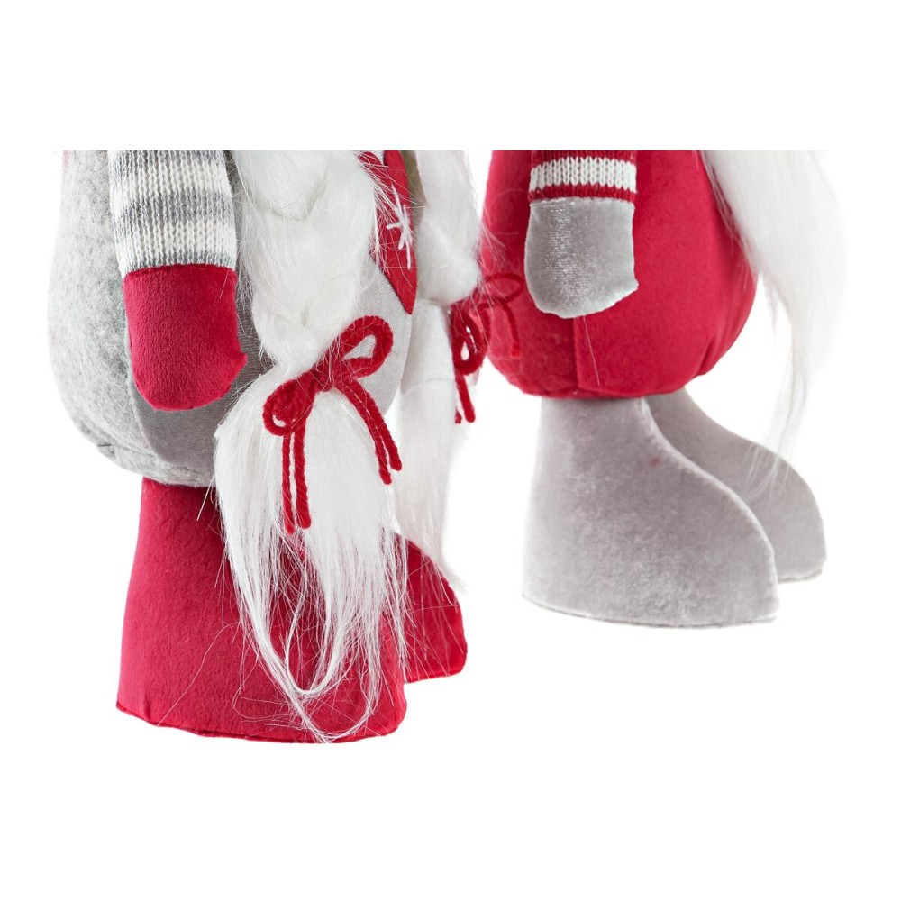 Deko-Figur DKD Home Decor Weihnachten Zwerg Polyester (20 x 9 x 50 cm) (2 Stück)