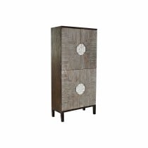 Armoire DKD Home Decor MB-179372 Brun foncé Marron Clair Sapin Bois MDF 86 x 41 x 181 cm