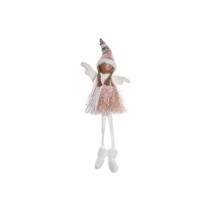 Deko-Figur DKD Home Decor Weihnachten Fee Polyester Engel (22 x 15 x 48 cm) (2 Stück)