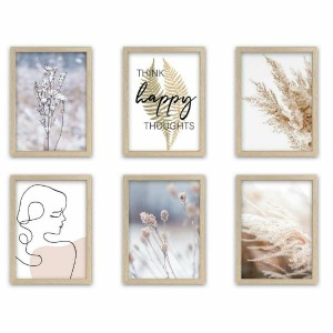 Leinwand DKD Home Decor Kiefer Leinwand 40 x 2 x 60 cm
