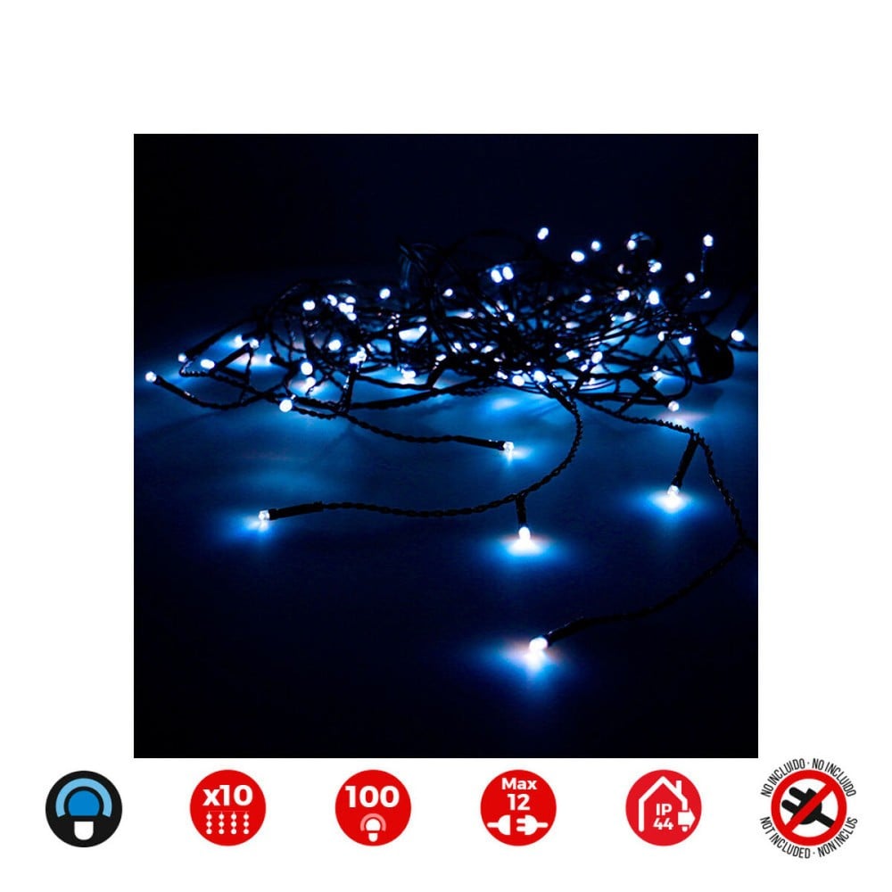LED-Lichtvorhang EDM 71259 1,8 W Blau Durchsichtig 2 x 1 m (1 Stück)