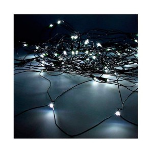 LED-Lichtvorhang EDM 71267 2 x 1,5 m Weiß (1 Stück)