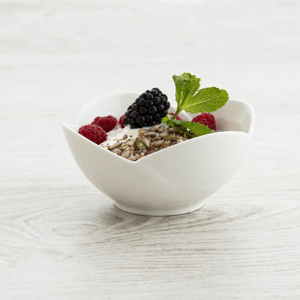 Tasting Set Quid Select White Ceramic (6 Units)