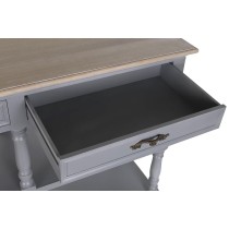 Sideboard DKD Home Decor Grey Natural Paolownia wood MDF Wood 117 x 39 x 89 cm