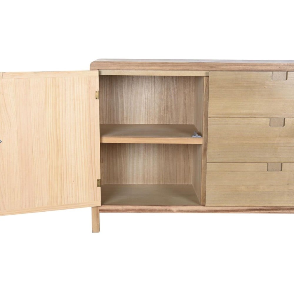 Anrichte DKD Home Decor Hellbraun Kiefer Holz MDF 120 x 40 x 80 cm