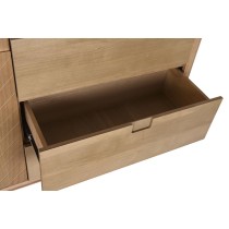Anrichte DKD Home Decor Hellbraun Kiefer Holz MDF 120 x 40 x 80 cm
