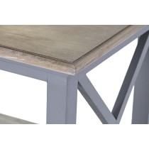 Buffet DKD Home Decor Gris Naturel Bois de paulownia Bois MDF 132 x 40 x 84.5 cm 132 x 40 x 84,5 cm