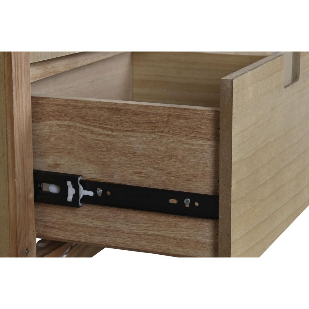 Wardrobe DKD Home Decor Natural Pinewood MDF Wood 90 x 40 x 180 cm