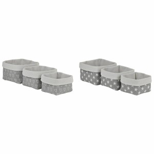 Set de basket DKD Home Decor 23 x 23 x 16 cm