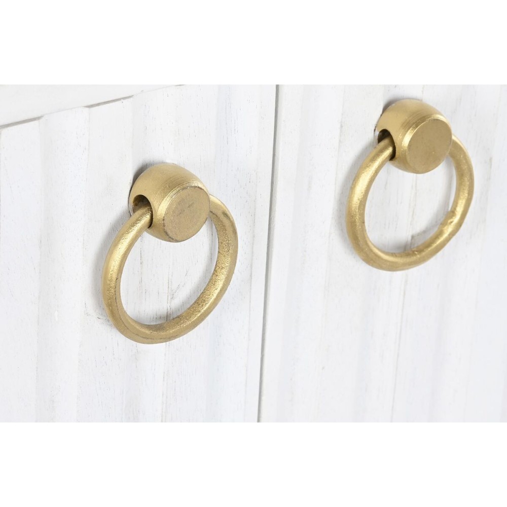 Anrichte DKD Home Decor Weiß Metall Mango-Holz 152 x 40 x 77 cm