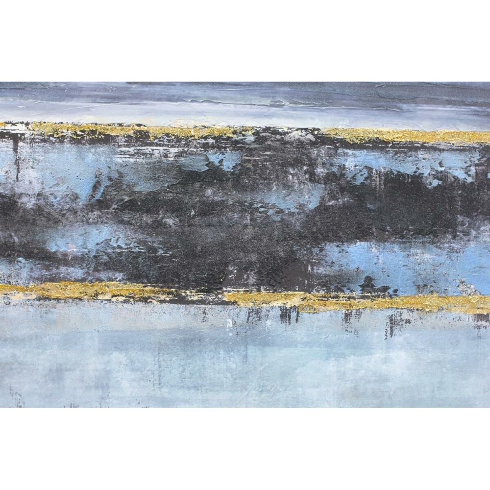 Leinwand DKD Home Decor abstrakt Moderne (80 x 3 x 80 cm) (2 Stück)