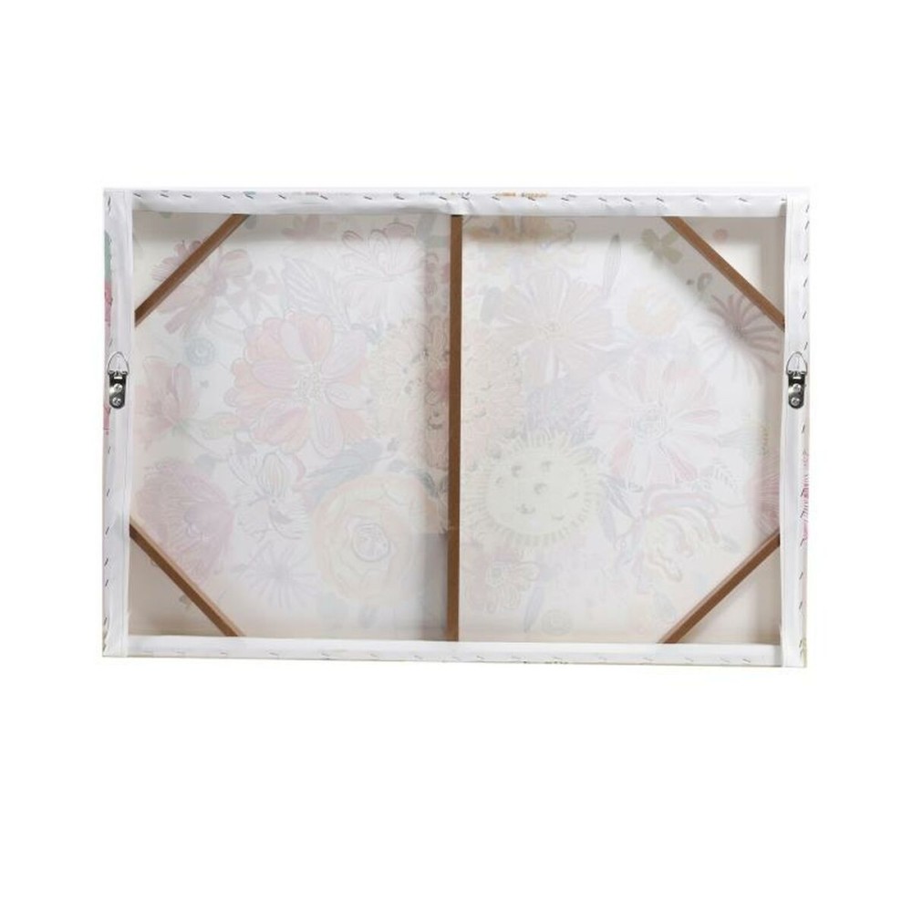 Leinwand DKD Home Decor Blomster (2 Stück) (90 x 3 x 60 cm)