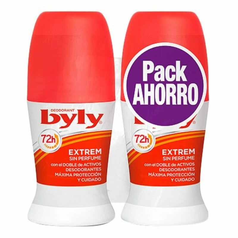 Déodorant Roll-On Extrem Byly 8411104038752 (2 uds) (50 ml)