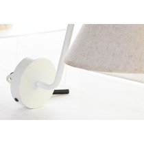 Wandleuchte DKD Home Decor Beige Gold Metall Weiß 220 V 50 W Moderne (22 x 32 x 37 cm) (2 Stück)