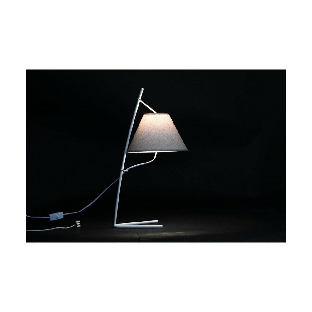 Tischlampe DKD Home Decor Beige Gold Metall Weiß 220 V 50 W (25 x 31 x 57 cm) (2 Stück)