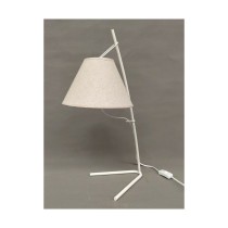 Tischlampe DKD Home Decor Beige Gold Metall Weiß 220 V 50 W (25 x 31 x 57 cm) (2 Stück)