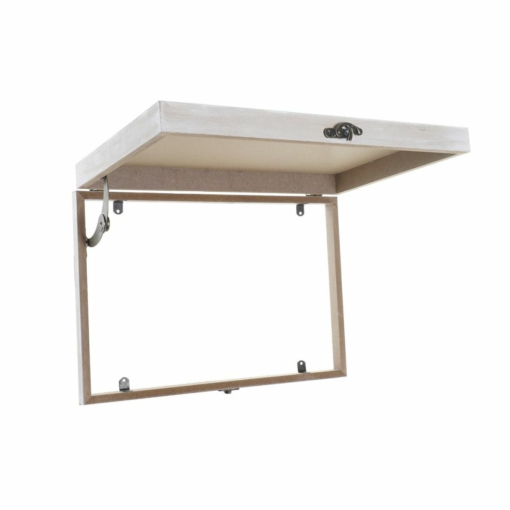 Decorative box DKD Home Decor Home Beige MDF Wood Counter (2 Units)