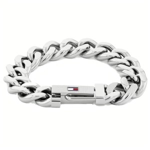 Herrenarmreif Tommy Hilfiger 1697265 Silberfarben
