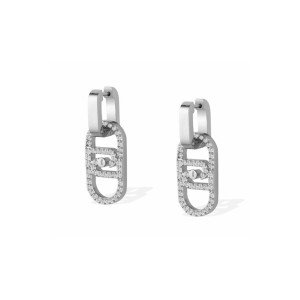 Damenohrringe Lorus LJ2811 Silberfarben
