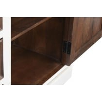 Buffet DKD Home Decor Blanc Brun foncé Bois de manguier 180 x 46 x 83 cm