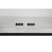 Sideboard DKD Home Decor White Beige Grey Multicolour Ceramic Mango wood 150 x 38 x 80 cm