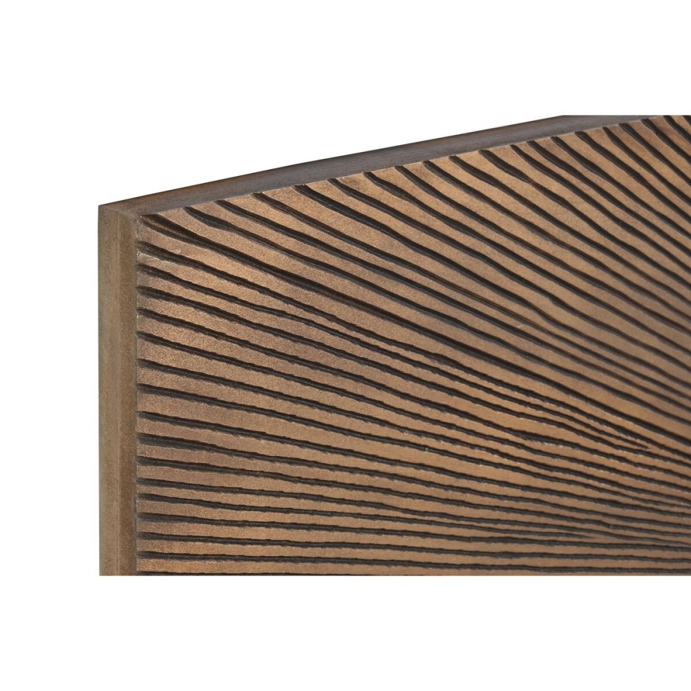 Tête de lit DKD Home Decor Doré Naturel Bois MDF 180 x 3,5 x 90 cm 180,5 x 3,5 x 90,5 cm