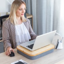 Portable Laptop Desk with Storage Tray Larage InnovaGoods