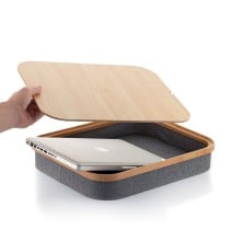 Portable Laptop Desk with Storage Tray Larage InnovaGoods