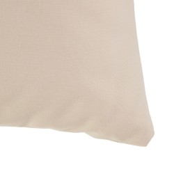 Coussin Coton Beige 50 x 30 cm