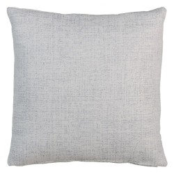 Coussin Polyester Coton Gris 45 x 45 cm