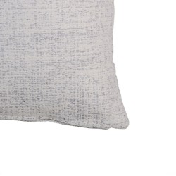 Coussin Polyester Coton Gris 45 x 45 cm