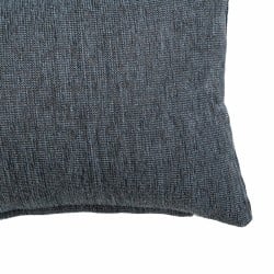 Coussin Polyester Coton Gris 45 x 45 cm